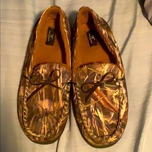true timber camouflage house shoes
